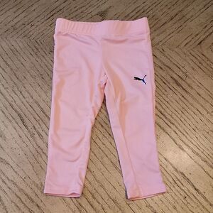 Puma 2T pink leggings New Condition 💖
